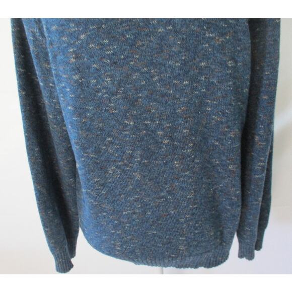 Croft & Barrow Women's Blue Long Sleeve Stretch V-Neck Sweater Size Large - Picture 7 of 10